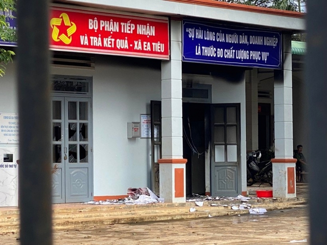 Bắt giữ 16 đối tượng vụ tấn công trụ sở công an xã ở Đắk Lắk - Ảnh 1.