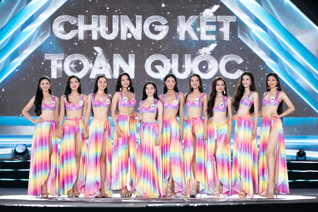 Top 10 Hoa hậu Thế giới Việt Nam 2023 - Ảnh: KIẾNG CẬN TEAM